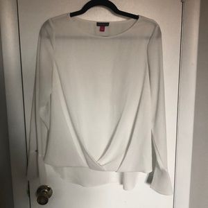 Vince Camuto white high-low top